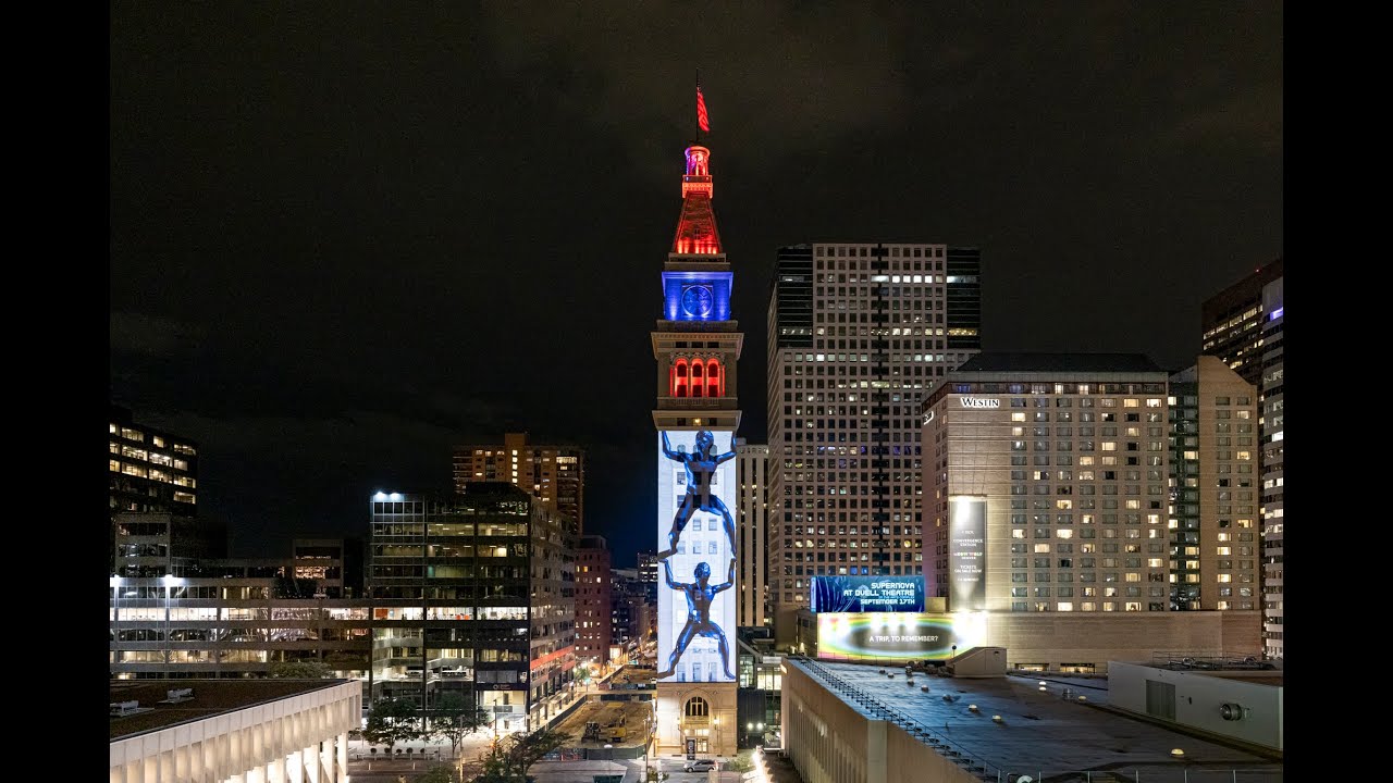 VERTICALISM by Roman Gomes | Night Lights Denver 2022