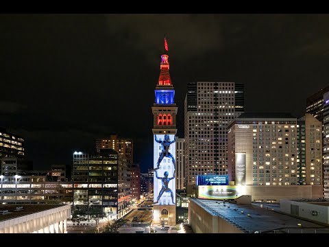 VERTICALISM by Roman Gomes | Night Lights Denver 2022